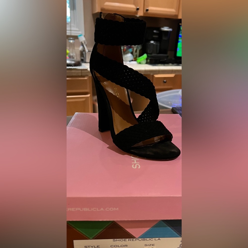 Black heels